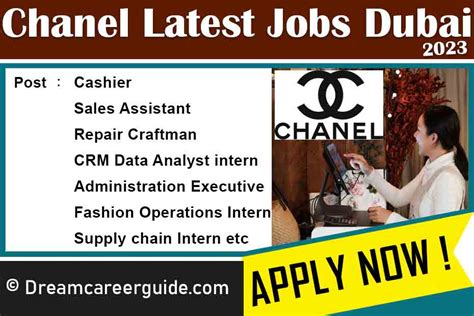 chanel corporate careers|chanel job opportunities.